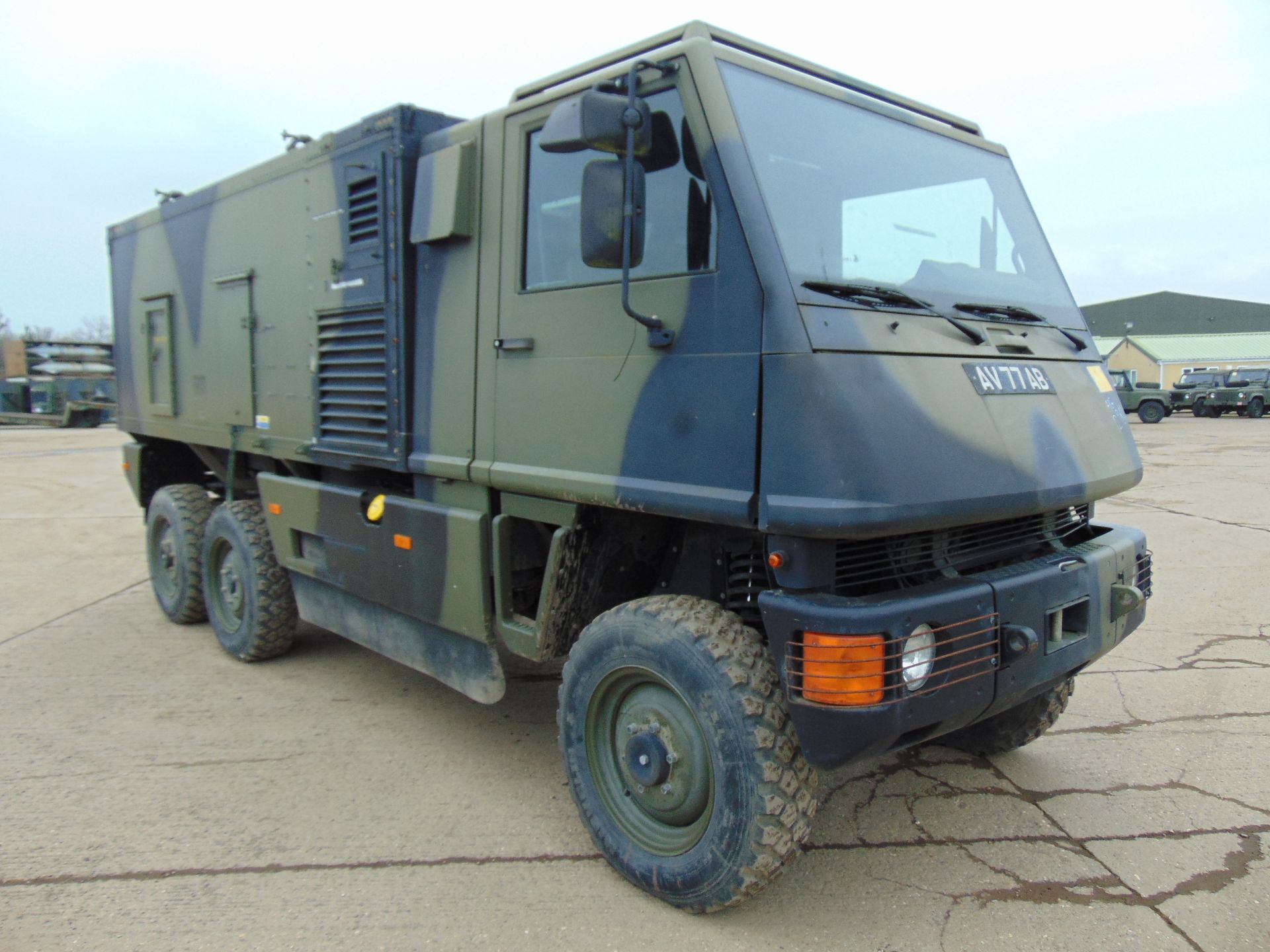 Ex Reserve Left Hand Drive Mowag Bucher Duro II 6x6 High-Mobility Tactical Vehicle