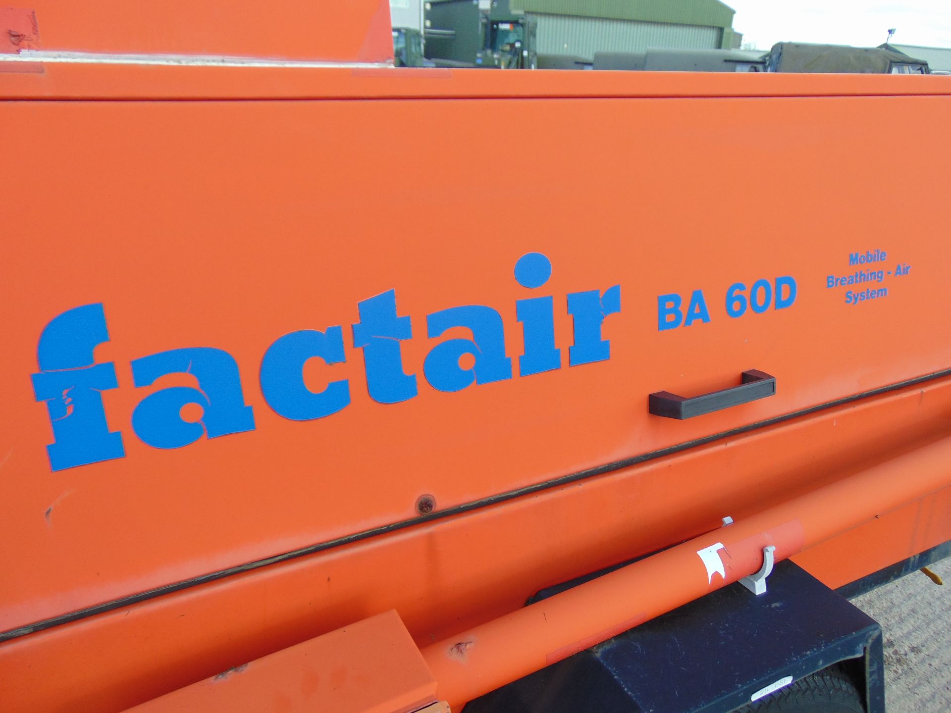 Factair BA60D Mobile Breathing-Air Compressor - Image 12 of 19