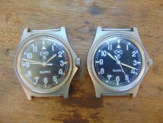 QTY 2 x CWC quartz wrist watches