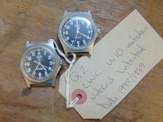 QTY 2 x CWC quartz wrist watches