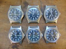 QTY 6 x CWC quartz wrist watches