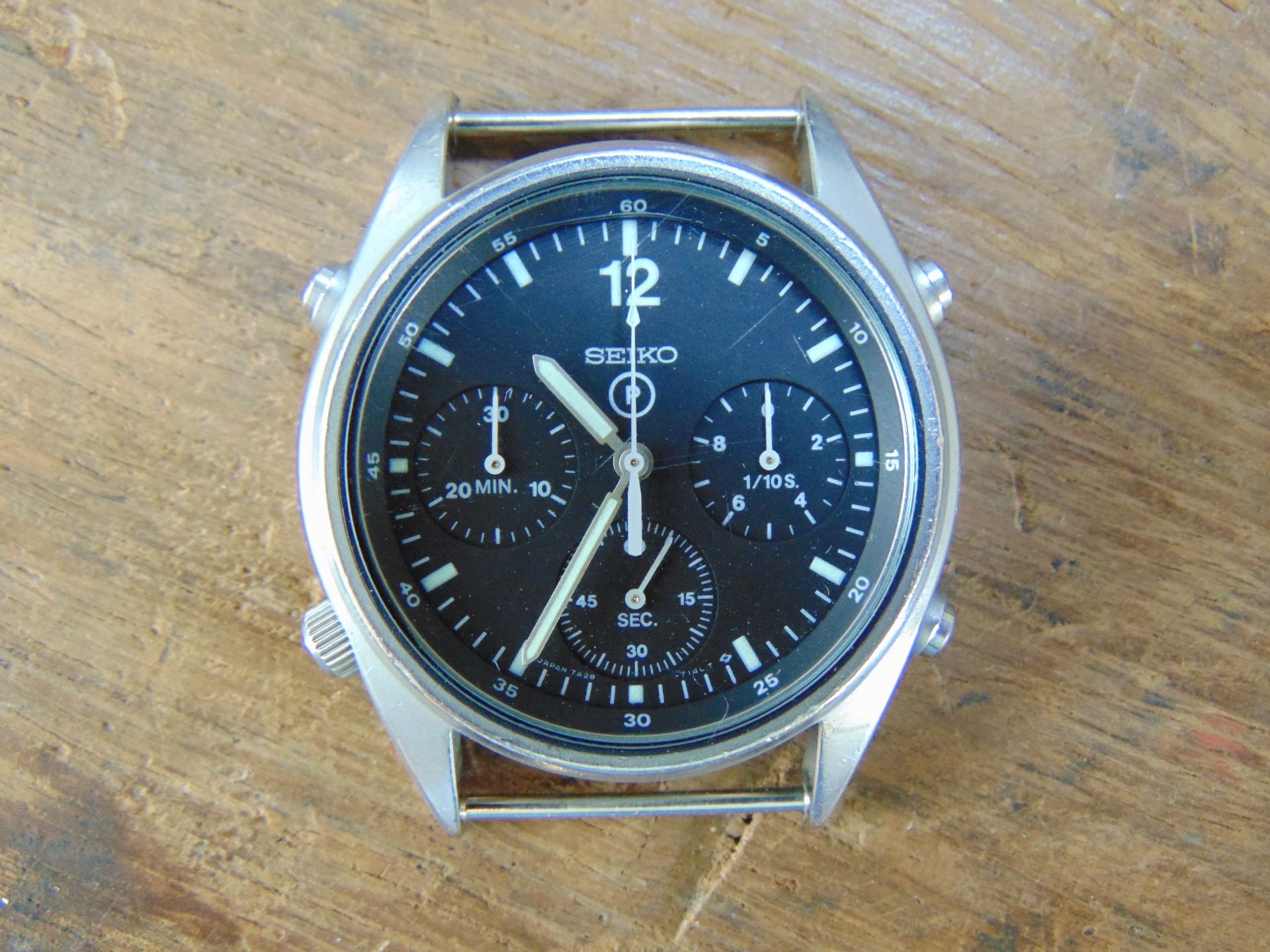 1 x Seiko Pilots Chronograph generation 1 - Image 5 of 6