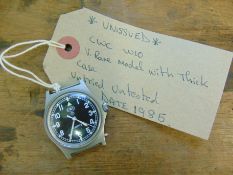 1 Very Rare Unissued Genuine British Army, CWC quartz wrist watch