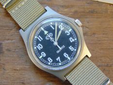 1 Genuine British Army, CWC quartz wrist watch