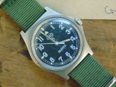 1 Very Rare Genuine British Army, Gulf War CWC quartz wrist watch