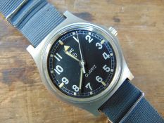 1 Genuine British Army Unissued CWC (Fat Boy/Fat Case) quartz wrist watch