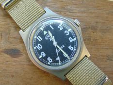 1 Very Rare Genuine British Army, Gulf War CWC quartz wrist watch