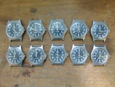 QTY 10 x CWC quartz wrist watches