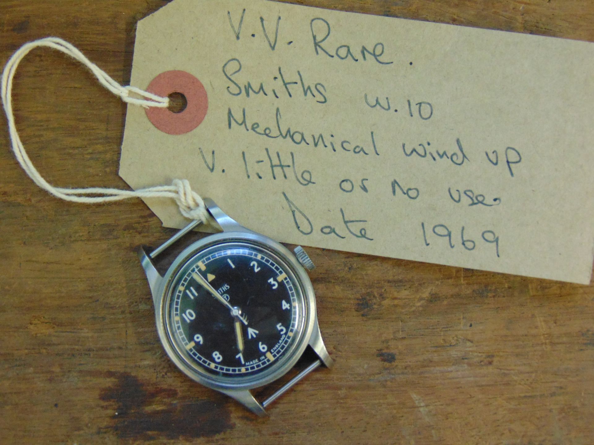 V.V. Rare Smiths W10 British Army Watch W10/6645-99-961-4045 - Image 4 of 5