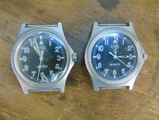 QTY 2 x CWC quartz wrist watches