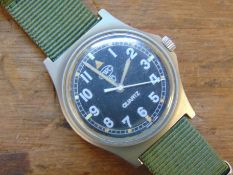 1 Very Rare Genuine British Army, Gulf War CWC quartz wrist watch