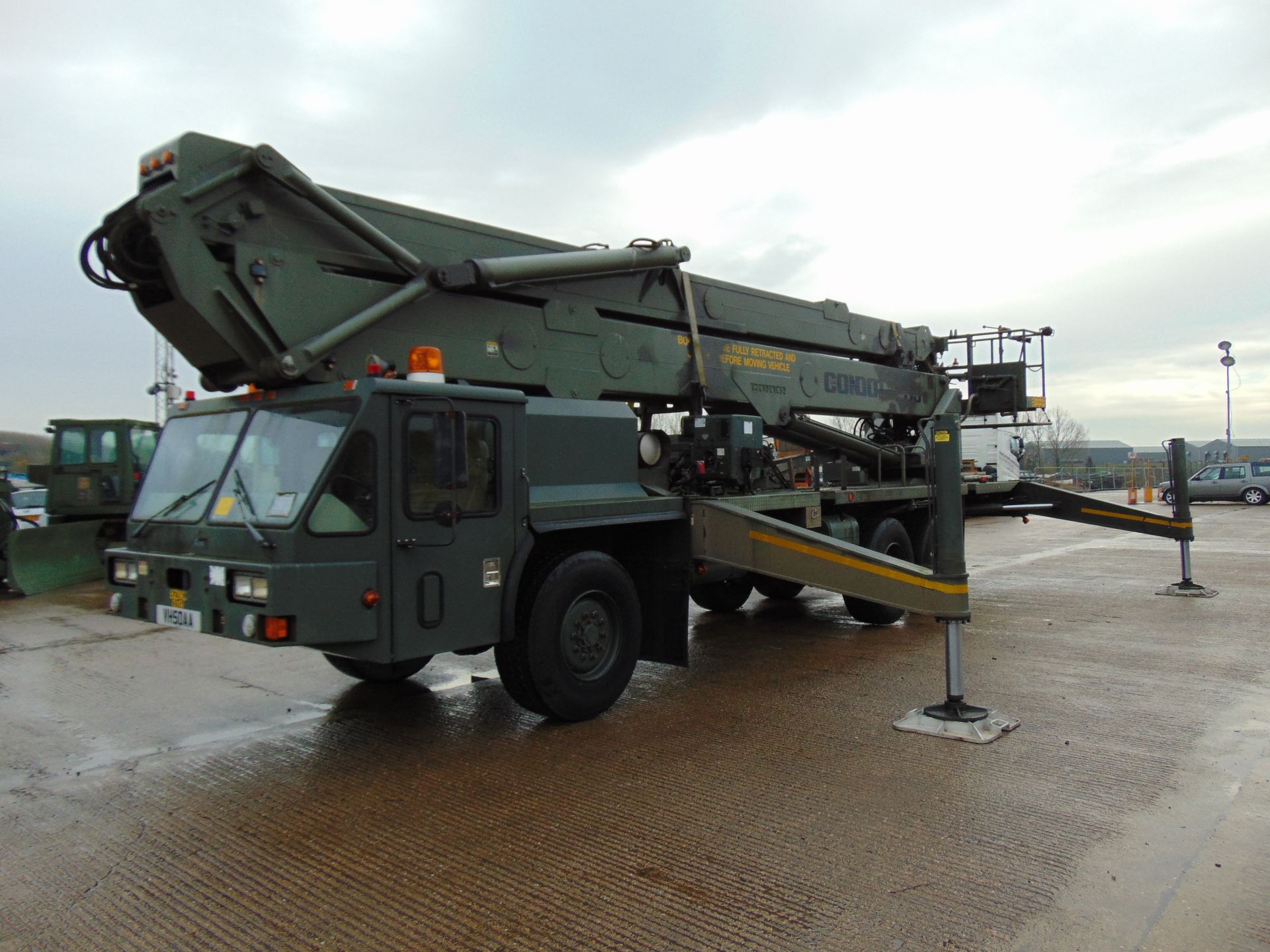 Condor 125S Elevating and Rotating Aerial Work Platform on 2000 Sabel 6x6 Truck - Image 28 of 32