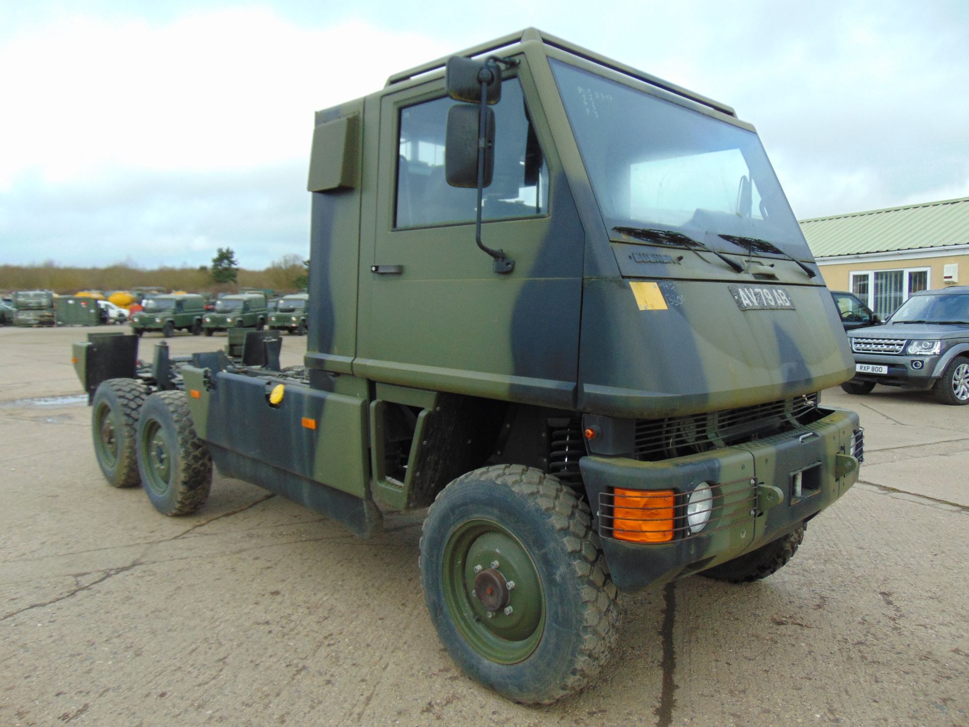 Ex Reserve Left Hand Drive Mowag Bucher Duro II 6x6 High-Mobility Tactical Vehicle