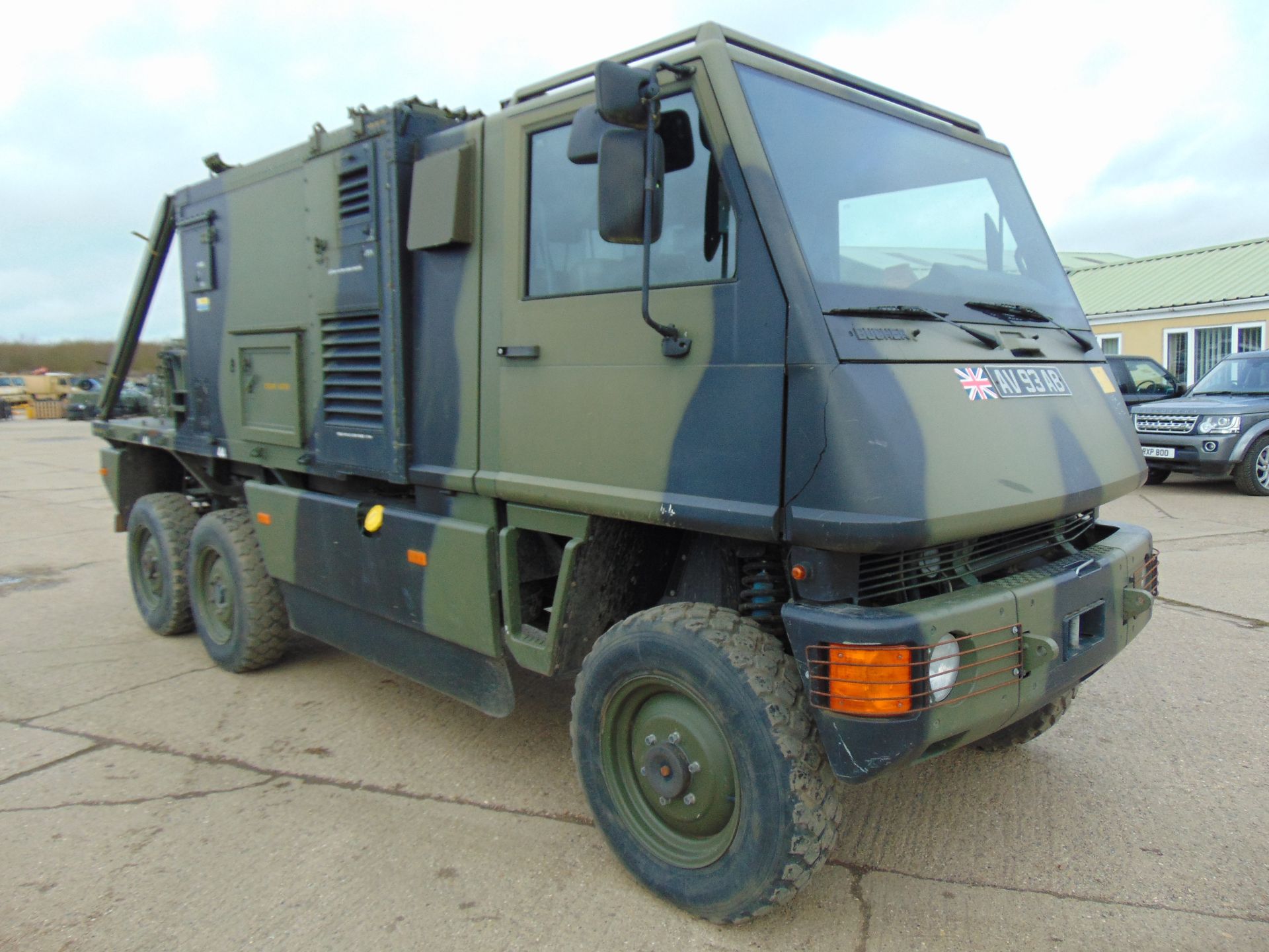 Ex Reserve Left Hand Drive Mowag Bucher Duro II 6x6 High-Mobility Tactical Vehicle