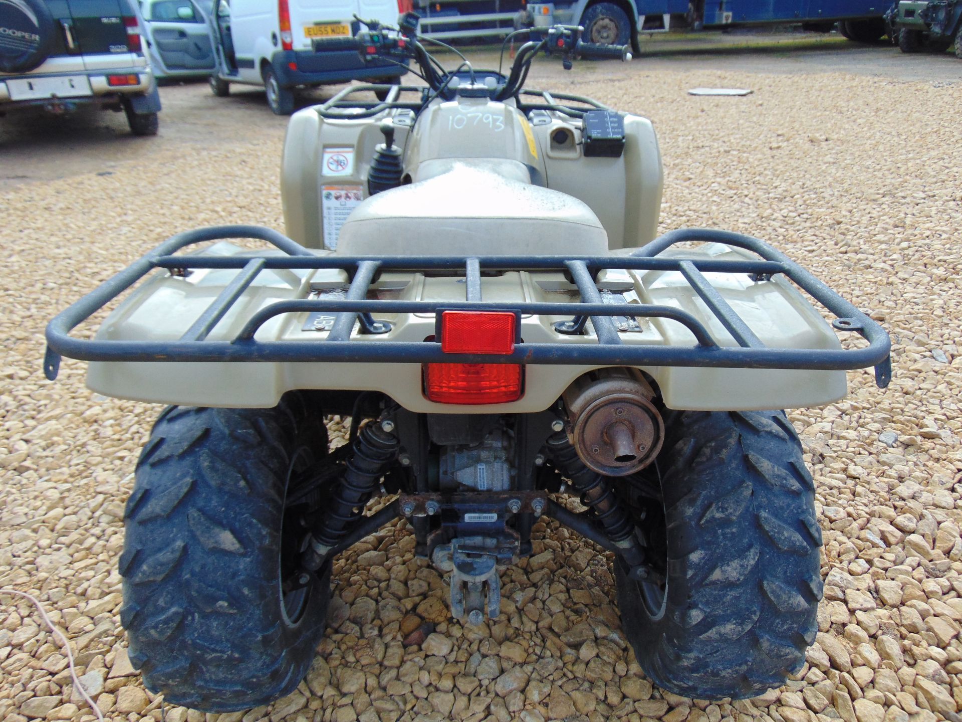 Military Specification Yamaha Grizzly 450 4 x 4 ATV Quad Bike Complete with Winch - Image 7 of 14