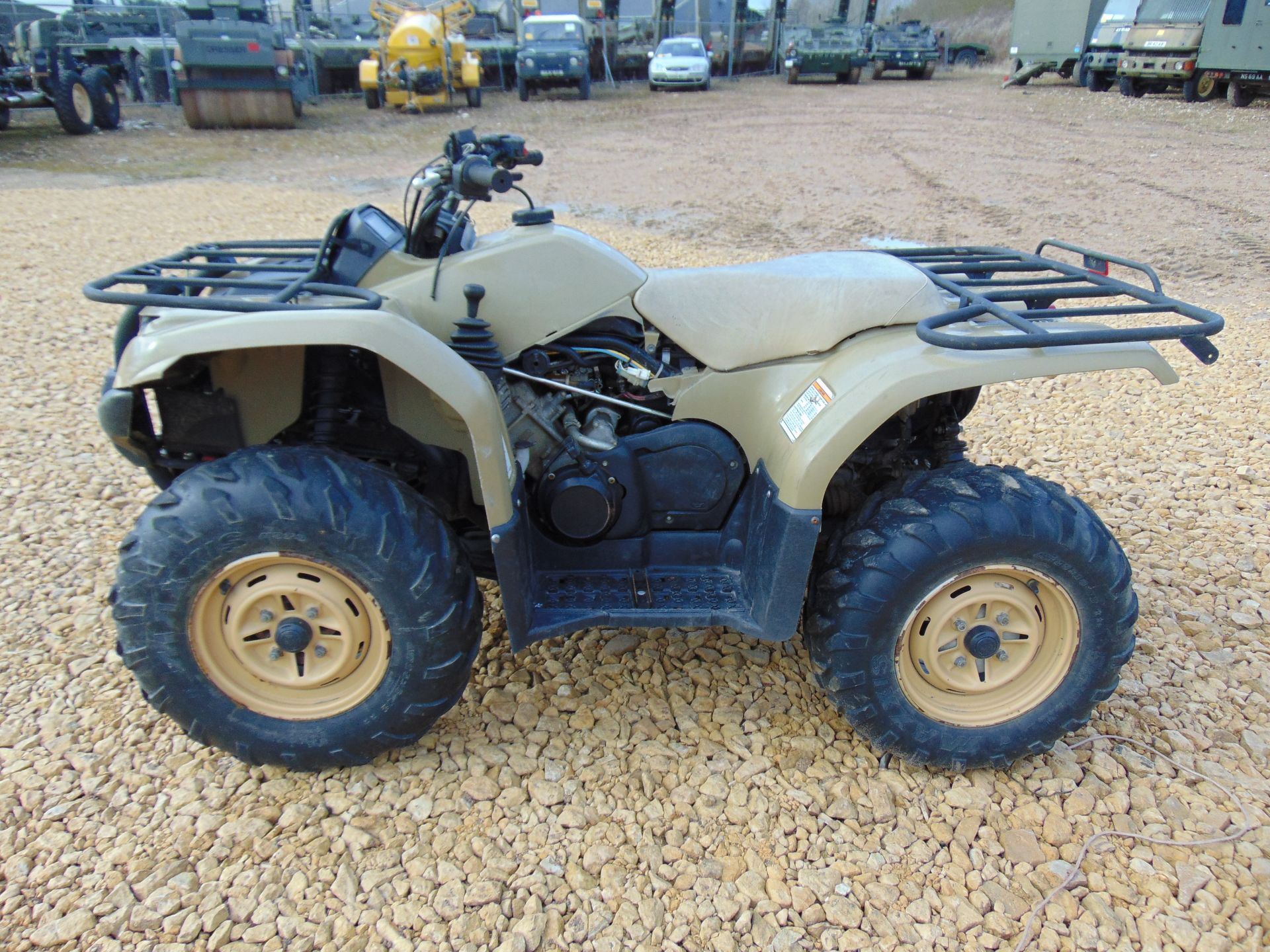 Military Specification Yamaha Grizzly 450 4 x 4 ATV Quad Bike Complete with Winch - Image 4 of 14