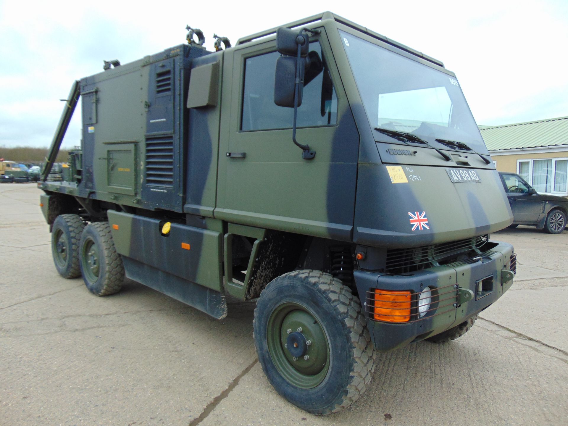 Ex Reserve Left Hand Drive Mowag Bucher Duro II 6x6 High-Mobility Tactical Vehicle