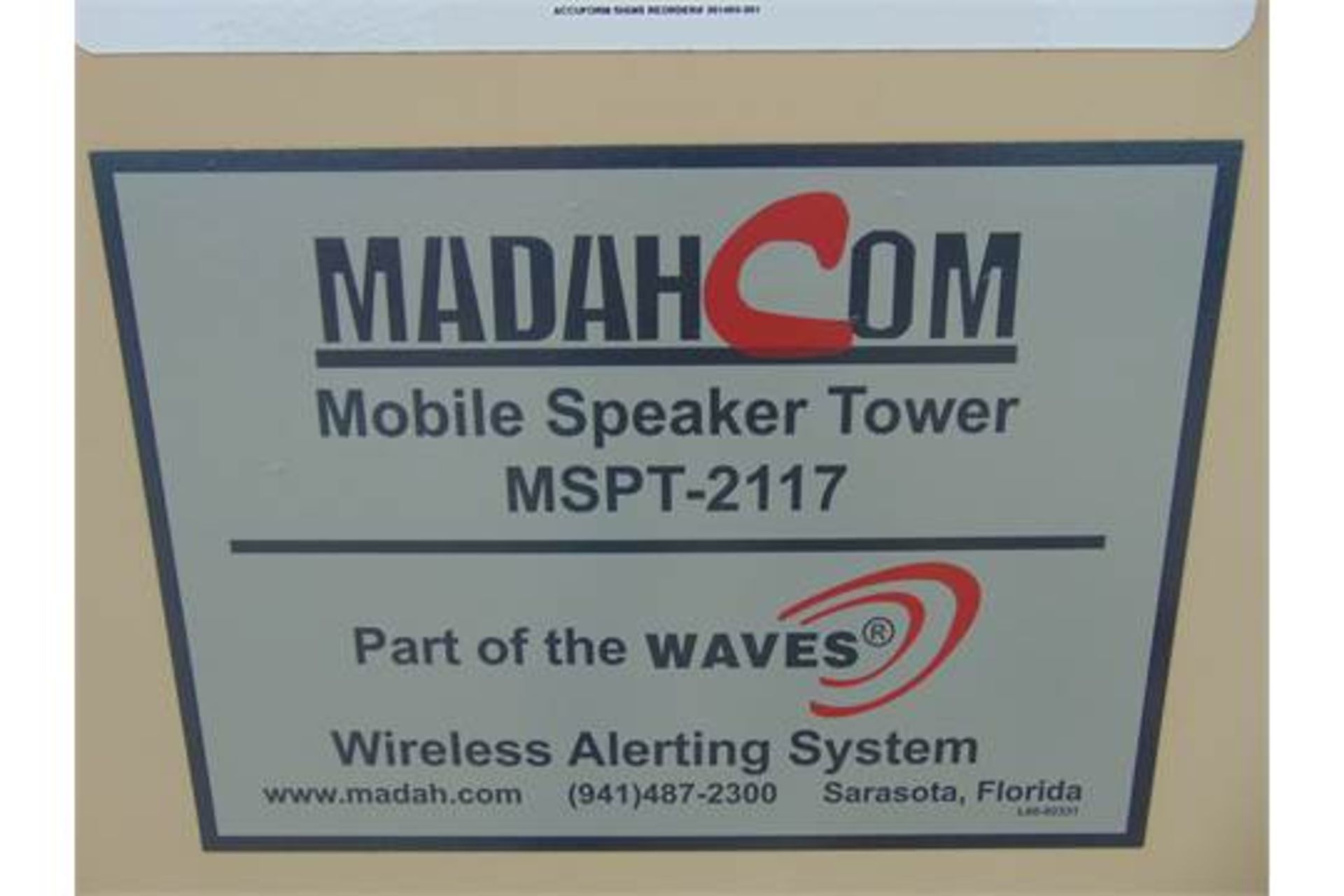 Madahcom Mobile Speaker Array System MSPT-2117 complete with Smoothwave Master America Generator - Image 16 of 19