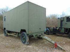 Twin Axle Mobile Insulated Contolled Humidity and Environmental Chamber