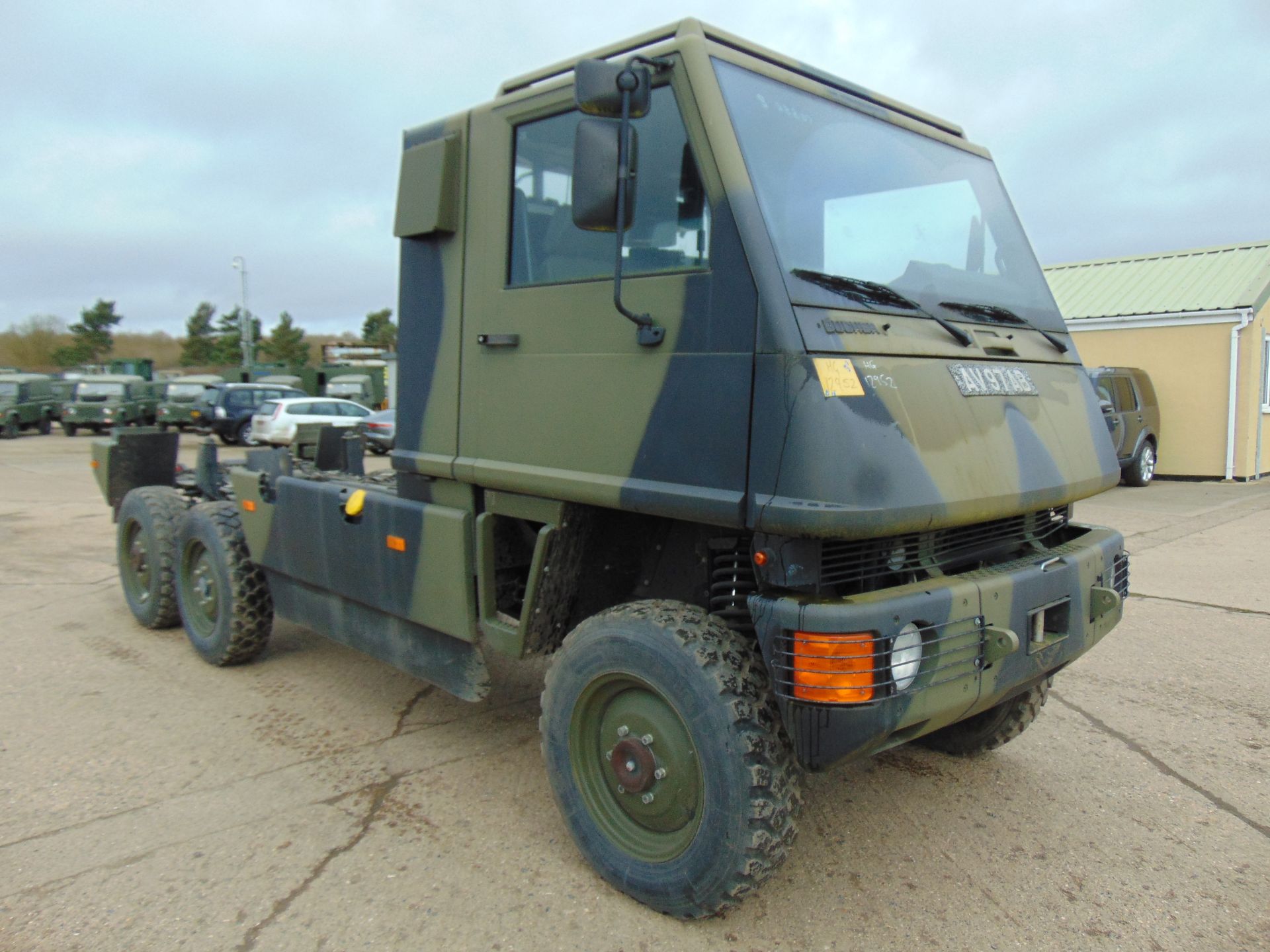 Ex Reserve Left Hand Drive Mowag Bucher Duro II 6x6 High-Mobility Tactical Vehicle