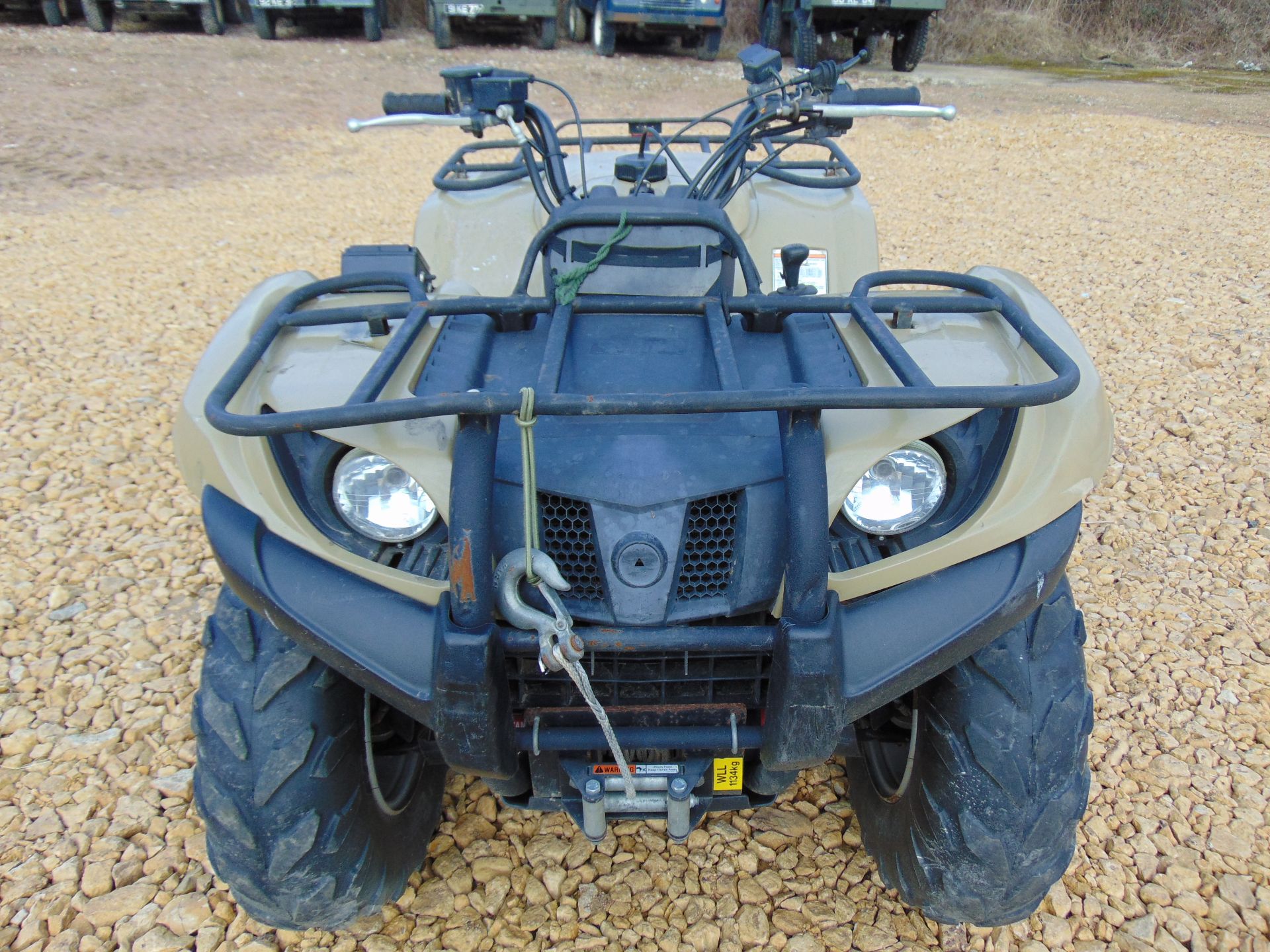 Military Specification Yamaha Grizzly 450 4 x 4 ATV Quad Bike Complete with Winch - Image 2 of 14