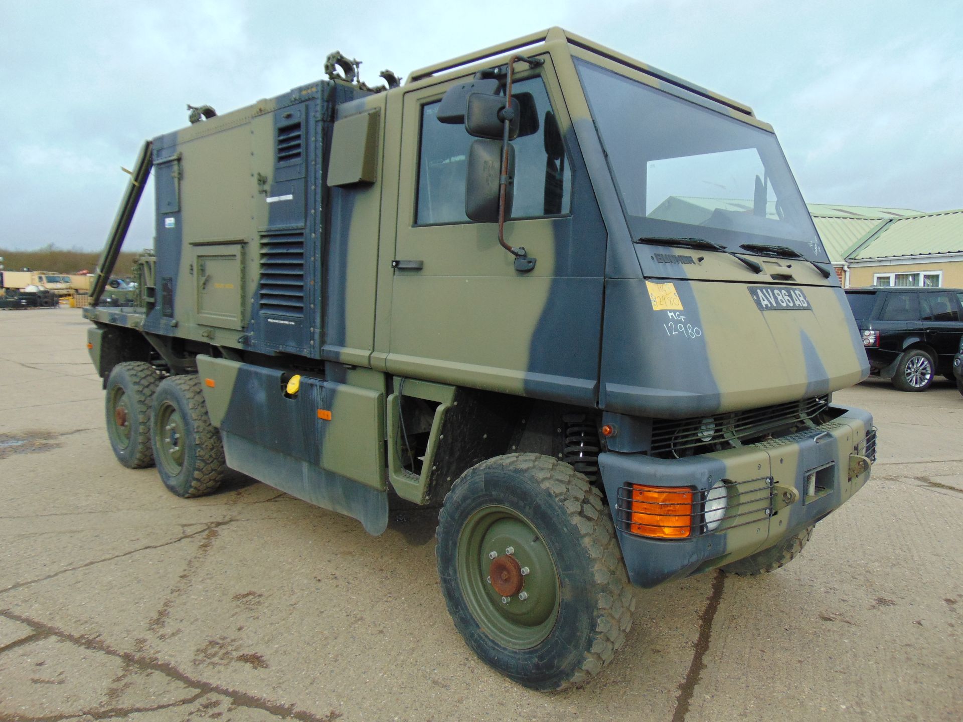 Ex Reserve Left Hand Drive Mowag Bucher Duro II 6x6 High-Mobility Tactical Vehicle