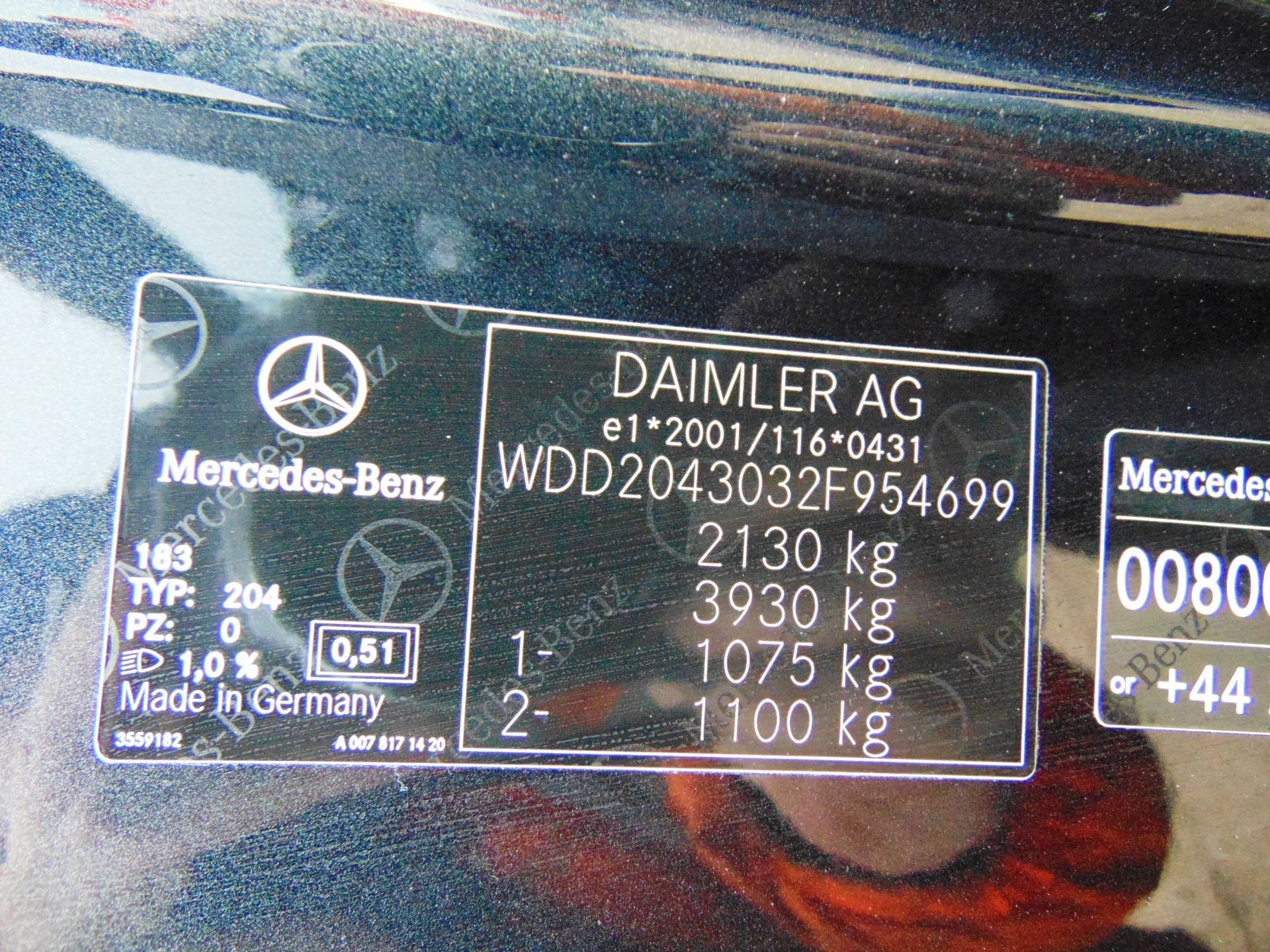2012 Mercedes-Benz C Class 2.1 C250 CDI BlueEFFICIENCY AMG Sport 4dr Auto ONLY 7,860 miles!!! - Image 22 of 29