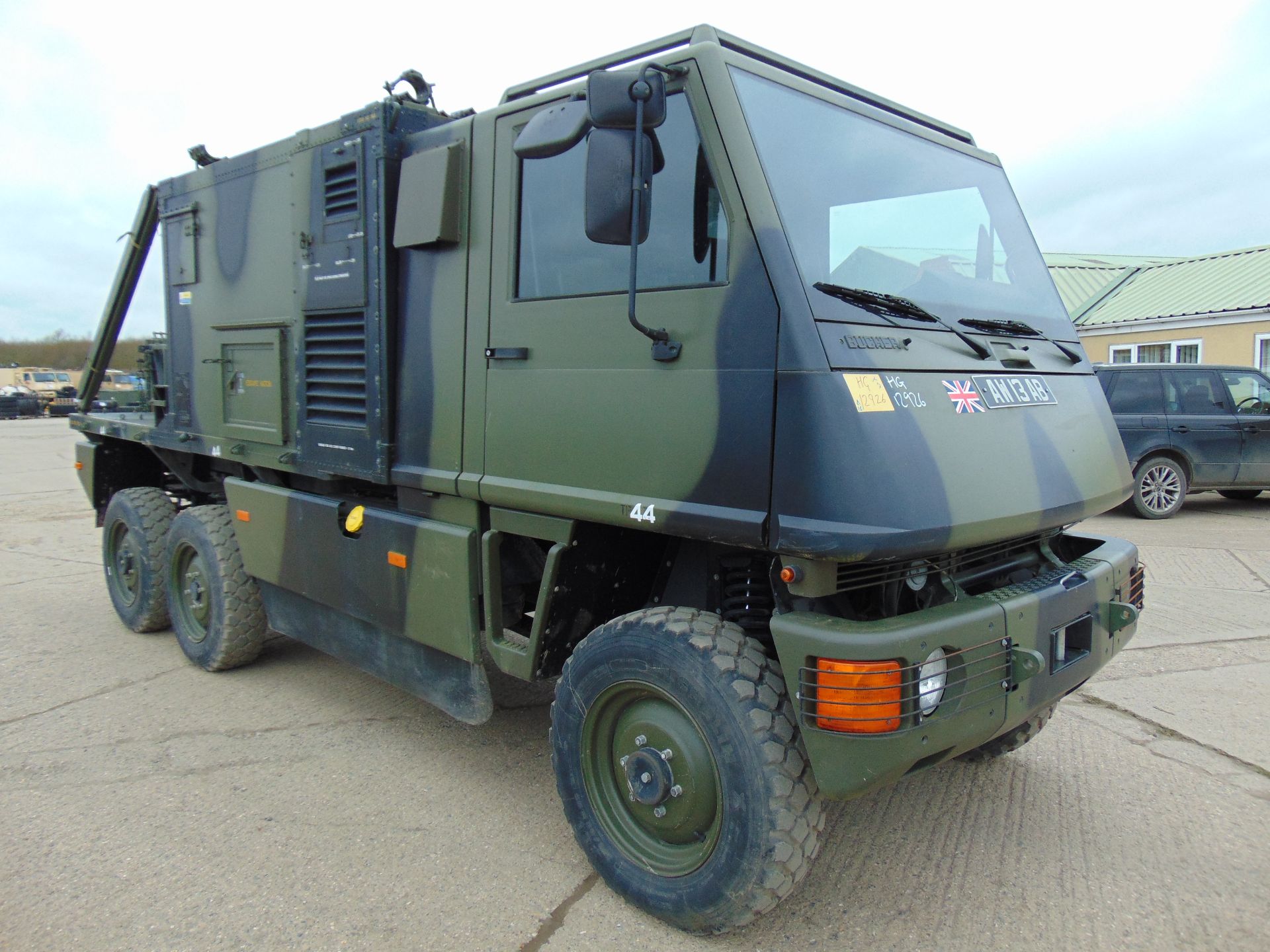 Ex Reserve Left Hand Drive Mowag Bucher Duro II 6x6 High-Mobility Tactical Vehicle