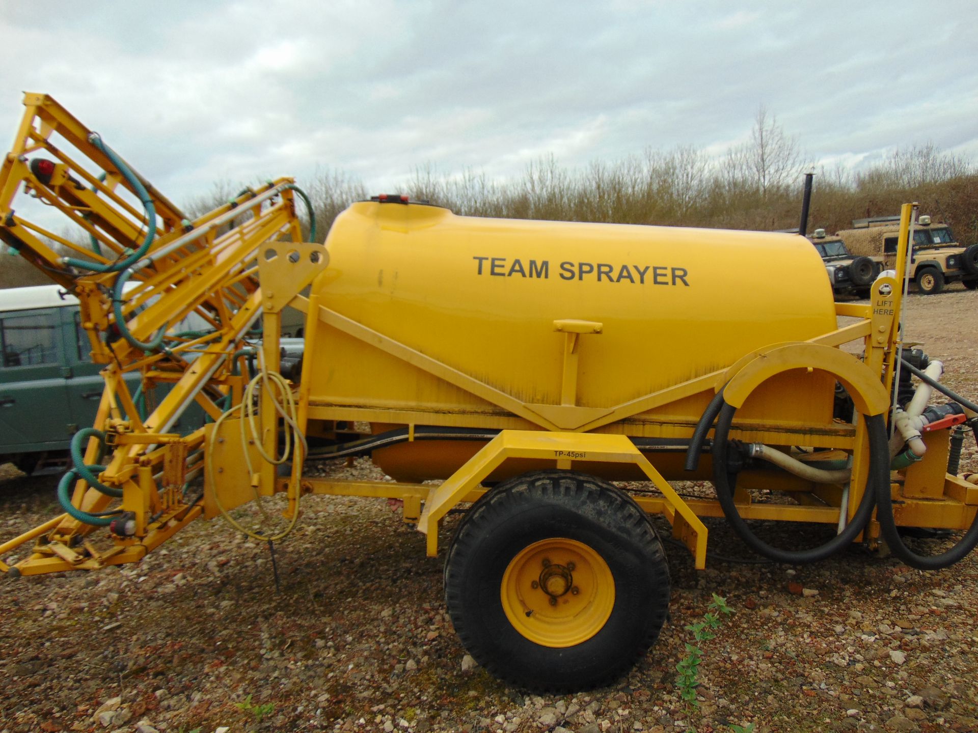 Single Axle 2500Ltr Team Sprayer Trailer - Image 5 of 9