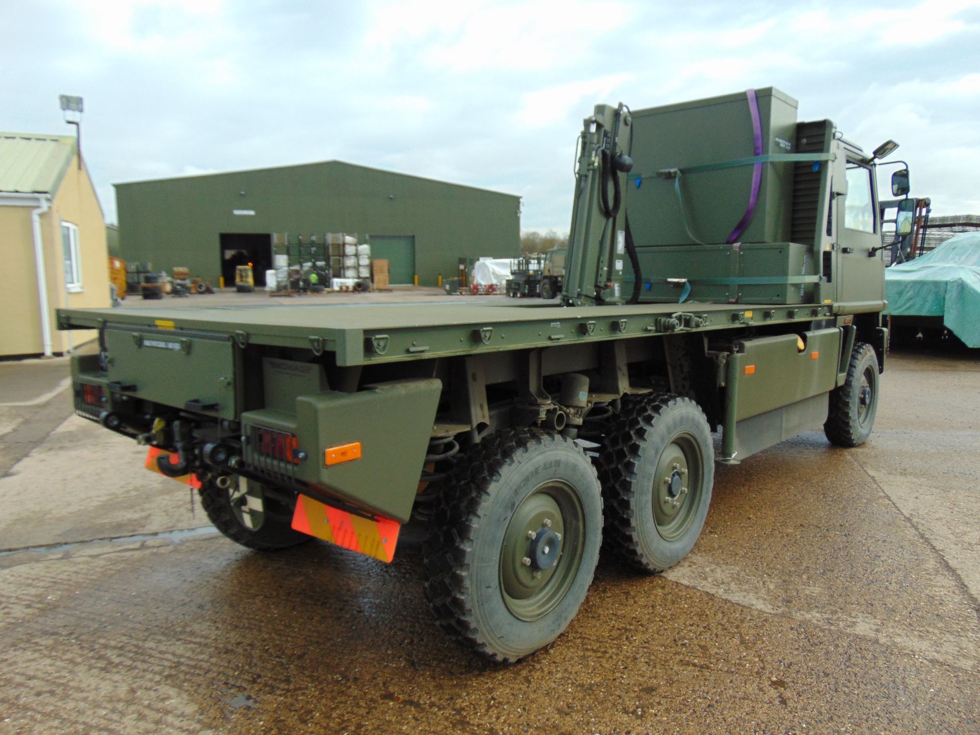 Ex Reserve Left Hand Drive Mowag Bucher Duro II 6x6 Crane Truck - Image 6 of 21