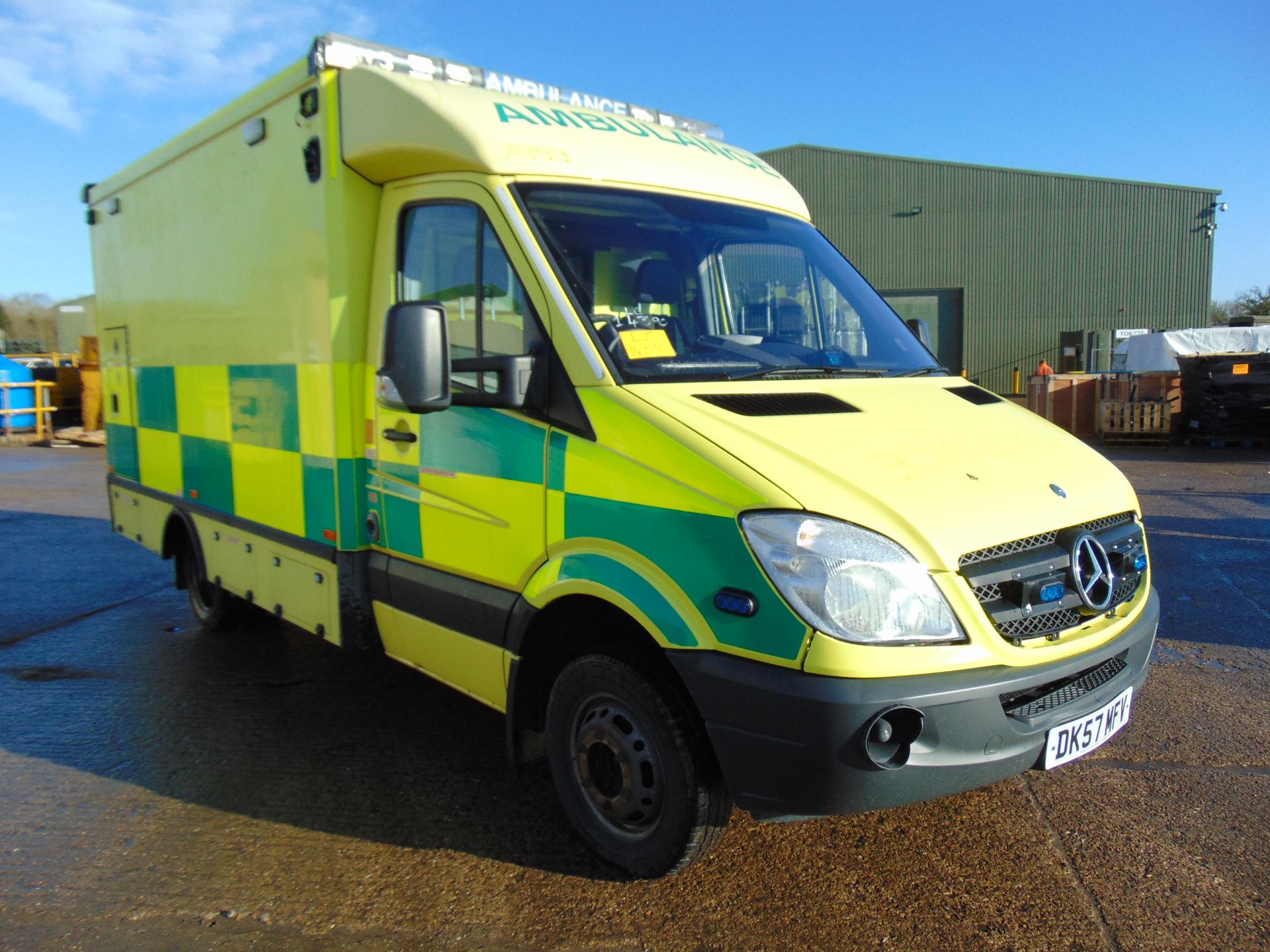 Mercedes Sprinter 515 CDI Turbo diesel ambulance