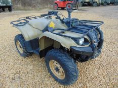 Military Specification Yamaha Grizzly 450 4 x 4 ATV Quad Bike Complete with Winch