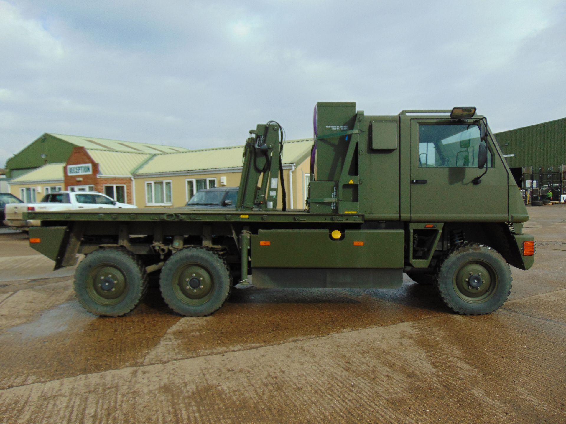 Ex Reserve Left Hand Drive Mowag Bucher Duro II 6x6 Crane Truck - Image 5 of 21