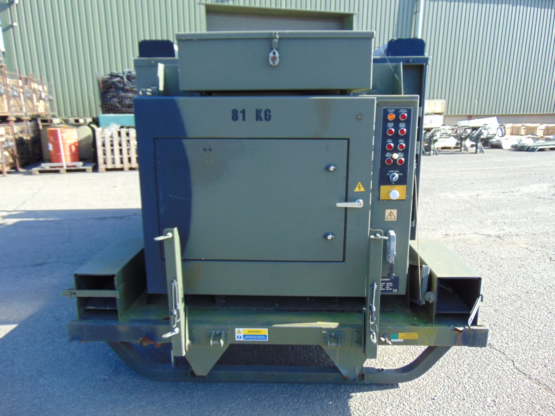 EX RESERVE Demountable Mobile Power Plant 2 x 50KVA Detroit 4 Cylinder Turbo Diesel Generators - Bild 12 aus 21