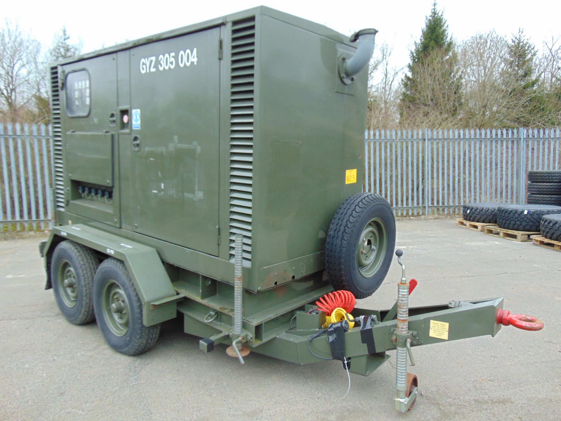 EX RESERVE Hunting Engineering 150KVA Volvo PENTA TAD720GE 6 Cylinder Turbo Diesel Generator - Bild 8 aus 19