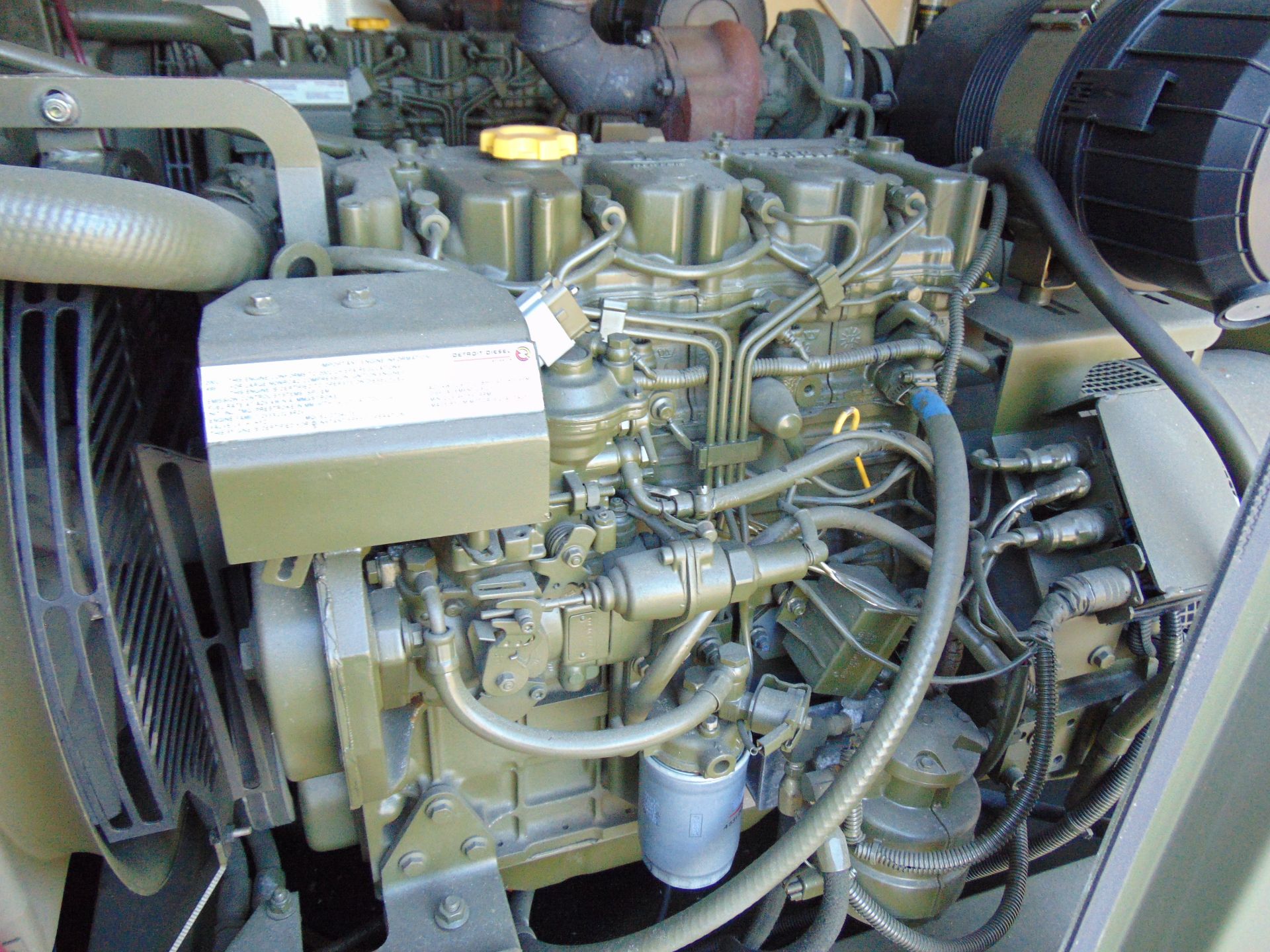 EX RESERVE Demountable Mobile Power Plant 2 x 50KVA Detroit 4 Cylinder Turbo Diesel Generators - Image 14 of 20