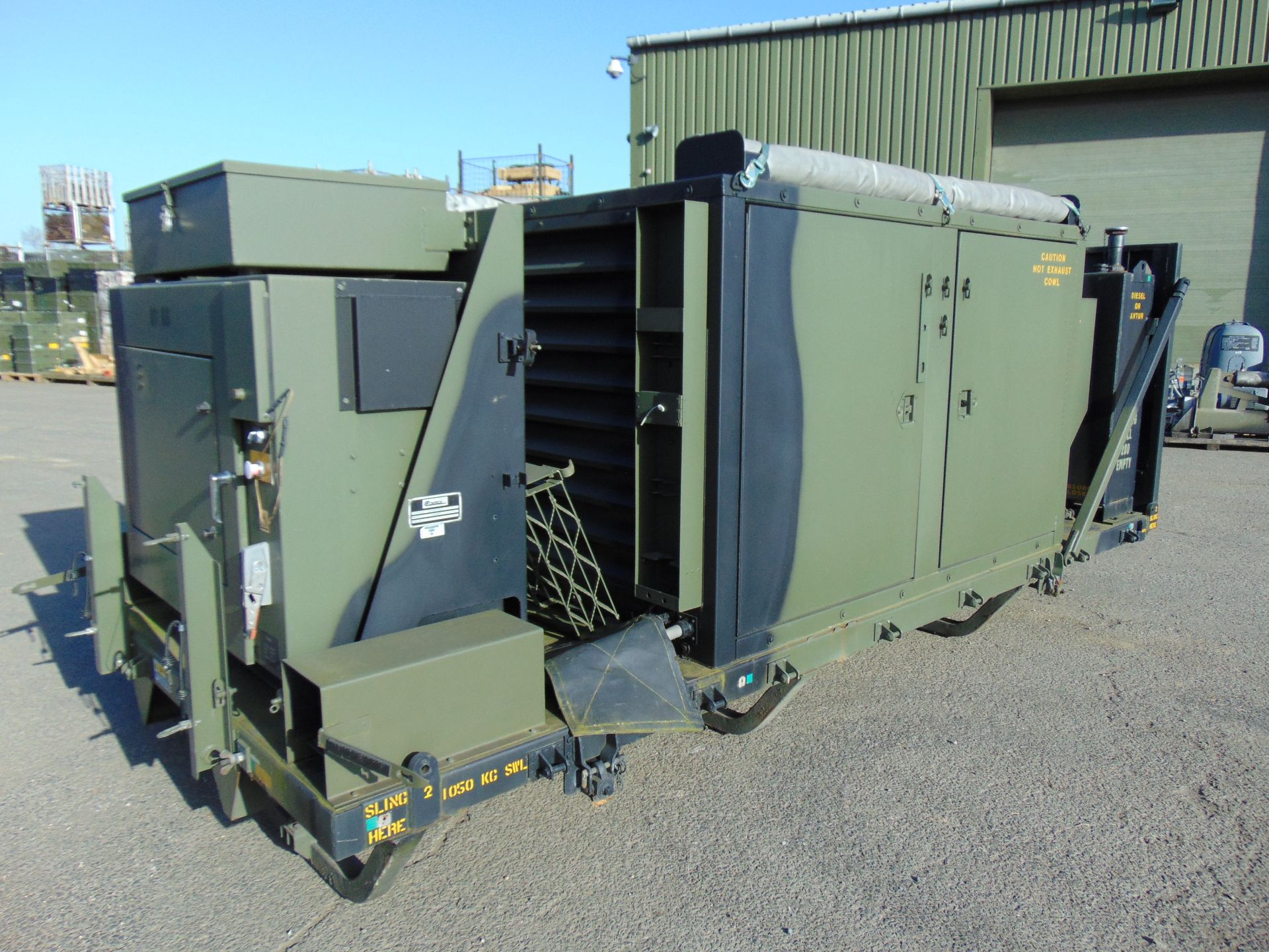 EX RESERVE Demountable Mobile Power Plant 2 x 50KVA Detroit 4 Cylinder Turbo Diesel Generators - Image 5 of 20