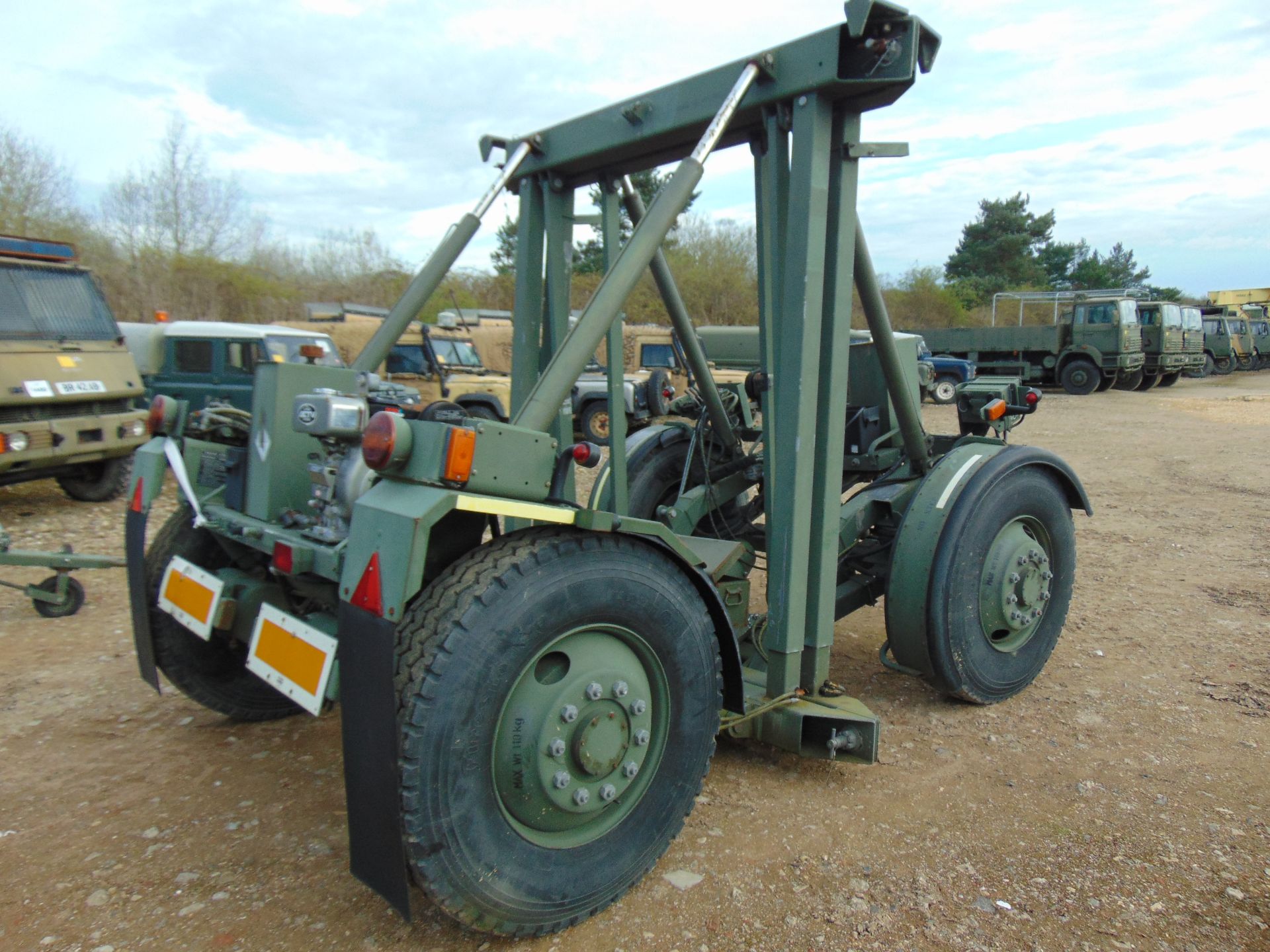 Esco Datron CLT (Container Load Trailer) Dolly Set System - Image 8 of 11