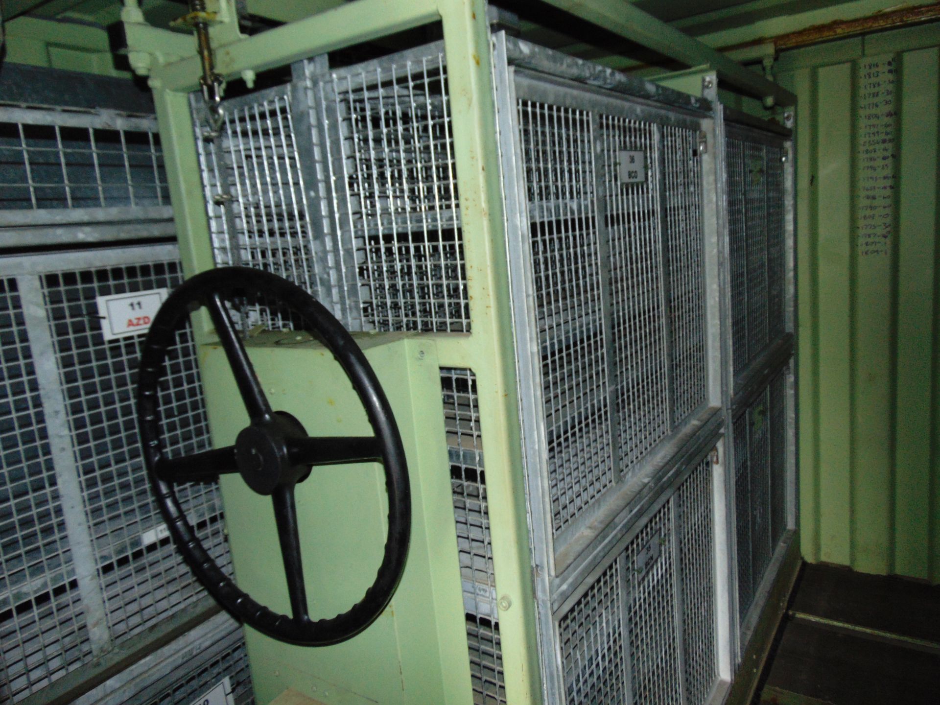 20ft ISO Shipping Container complete with fitted internal roller racking storage system - Image 5 of 8