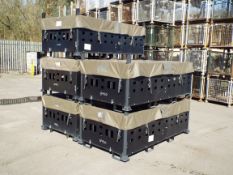 5 x Unissued Heavy Duty Stackable Equipment Containers