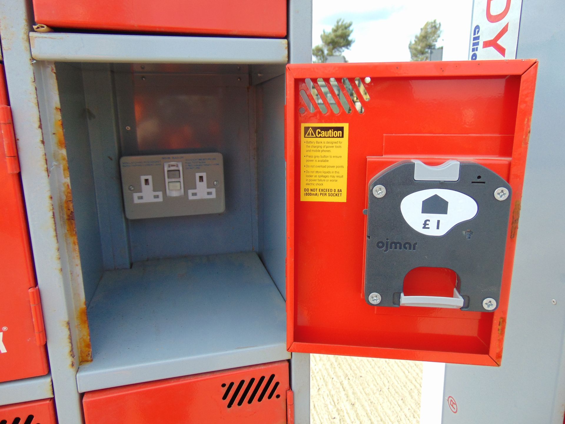 8 x Battery Banks - Charging Stations - Charging Lockers - Power Tool Lockers - 11 Door - Image 6 of 9