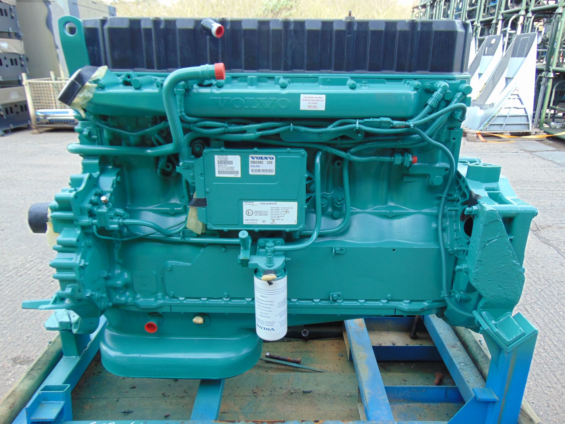 Volvo D12A 340 EC96 12.1 L Turbo Diesel Engine - Image 5 of 16