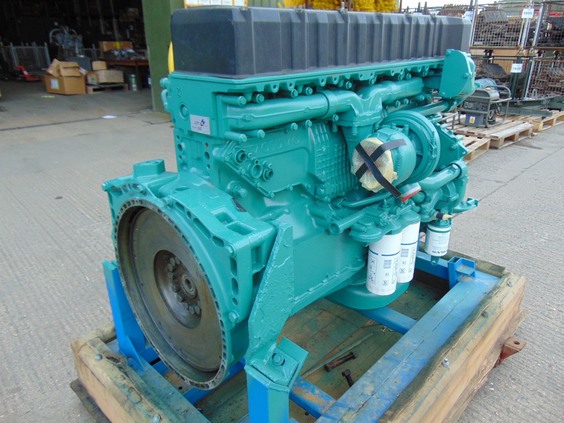 Volvo D12A 340 EC96 12.1 L Turbo Diesel Engine - Image 4 of 16