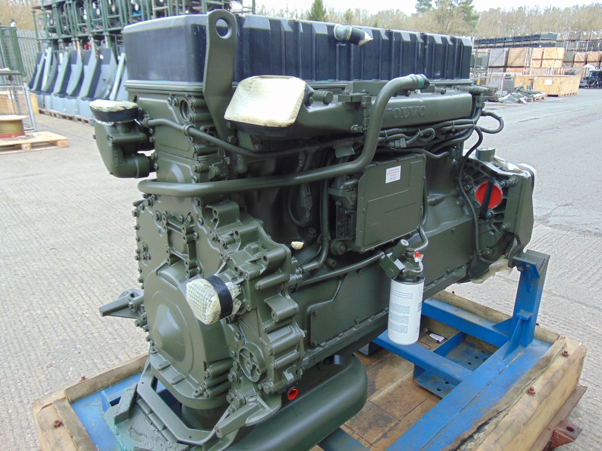 Volvo D12A 340 EC96 12.1 L Turbo Diesel Engine - Image 4 of 15