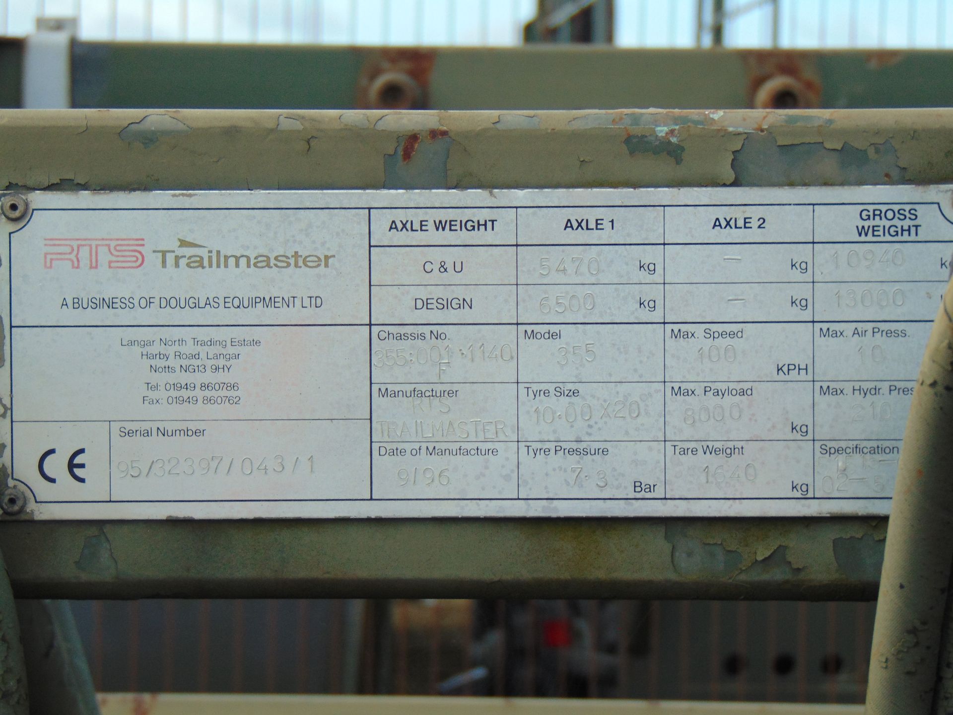 RTS Trailmaster 355 Container Dolly Set System - Image 9 of 10