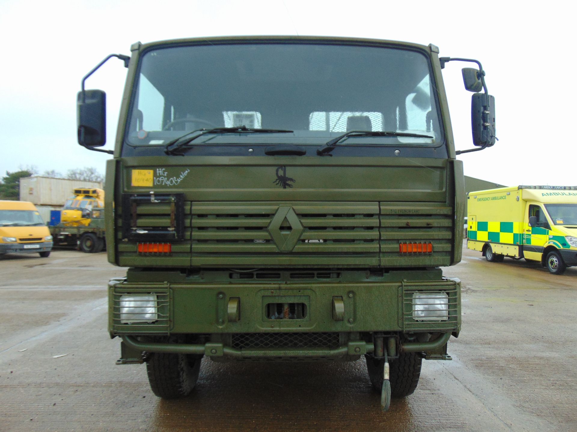 Renault G300 Maxter RHD 4x4 8T Cargo Truck with fitted winch - Image 2 of 16