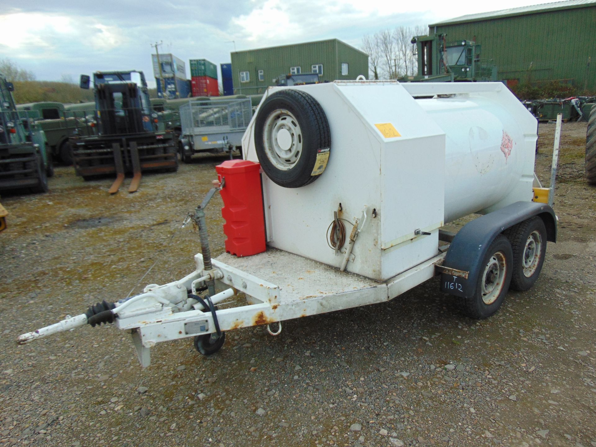 Thompson Twin Axle 950ltr Refuelling Trailer - Image 3 of 19