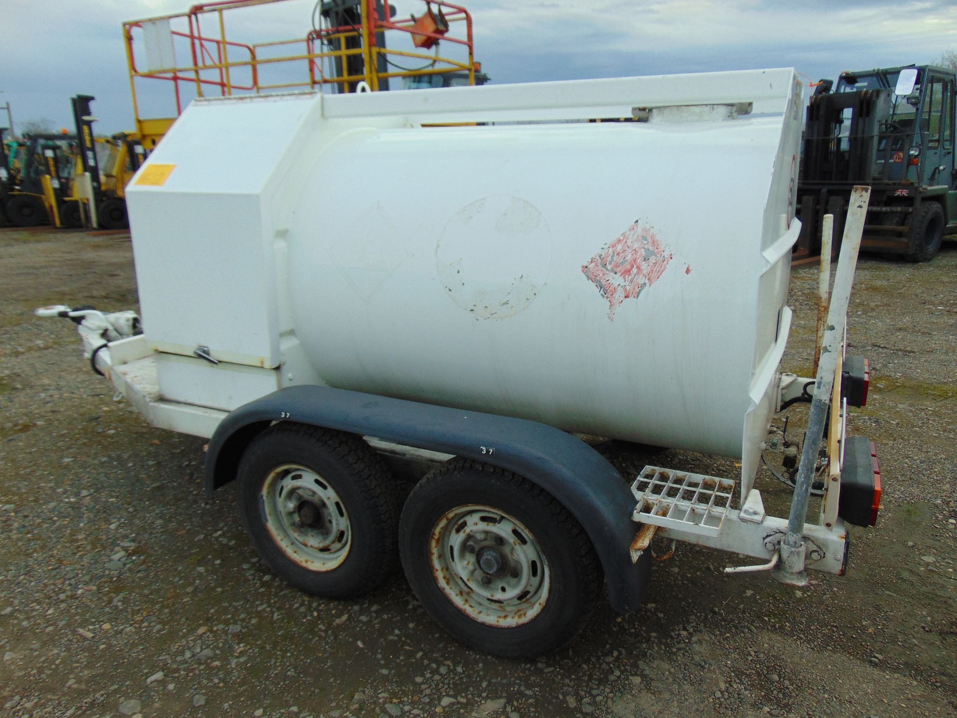 Thompson Twin Axle 950ltr Refuelling Trailer - Image 4 of 19