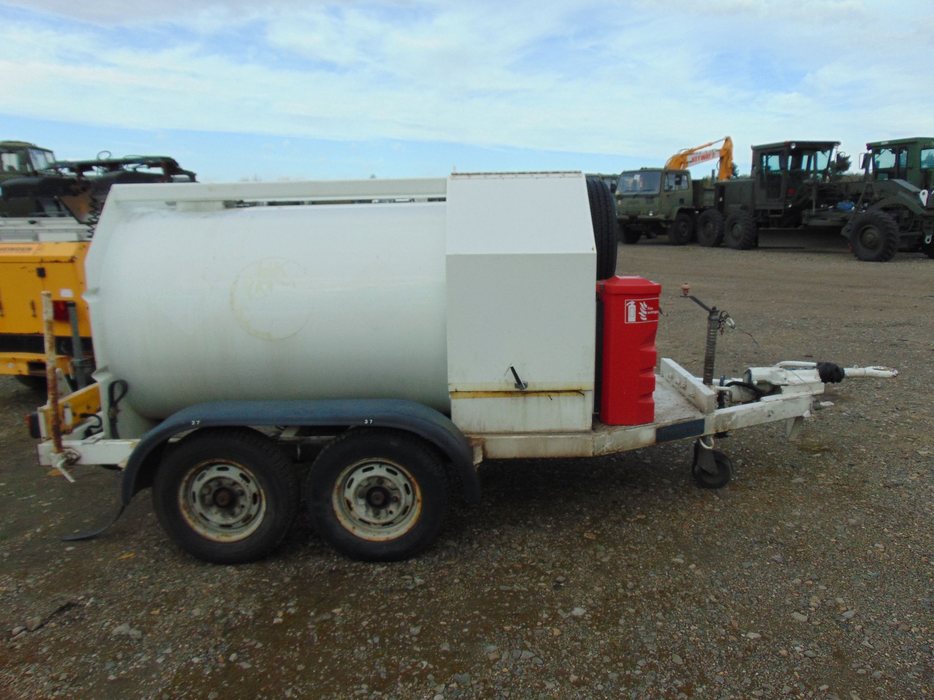 Thompson Twin Axle 950ltr Refuelling Trailer - Image 7 of 19