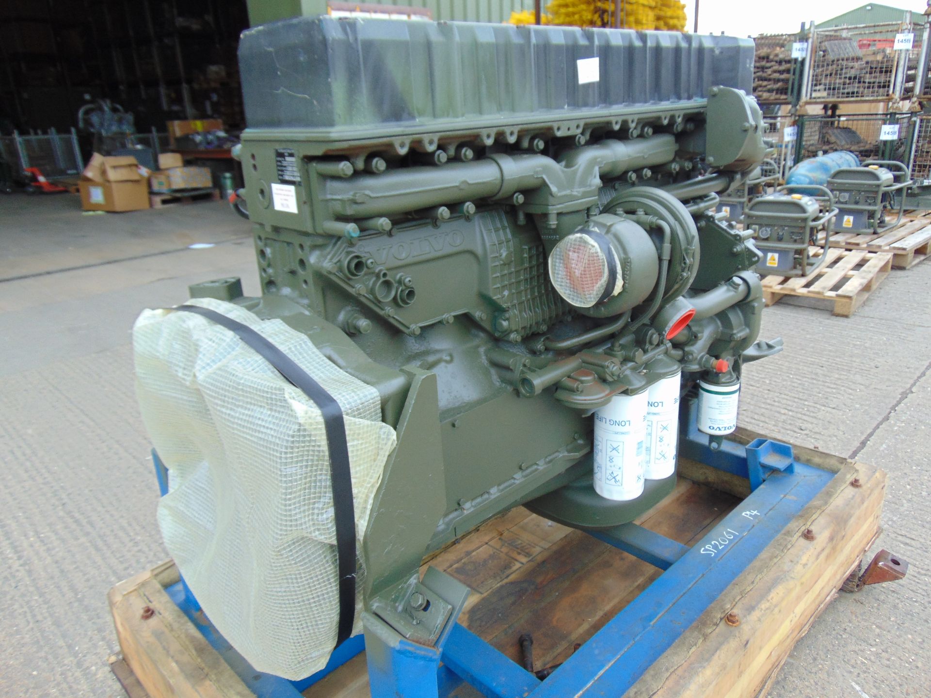 Volvo D12A 340 EC96 12.1 L Turbo Diesel Engine - Image 10 of 15